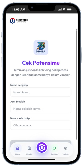 DIMBA Tes Minat Bakat